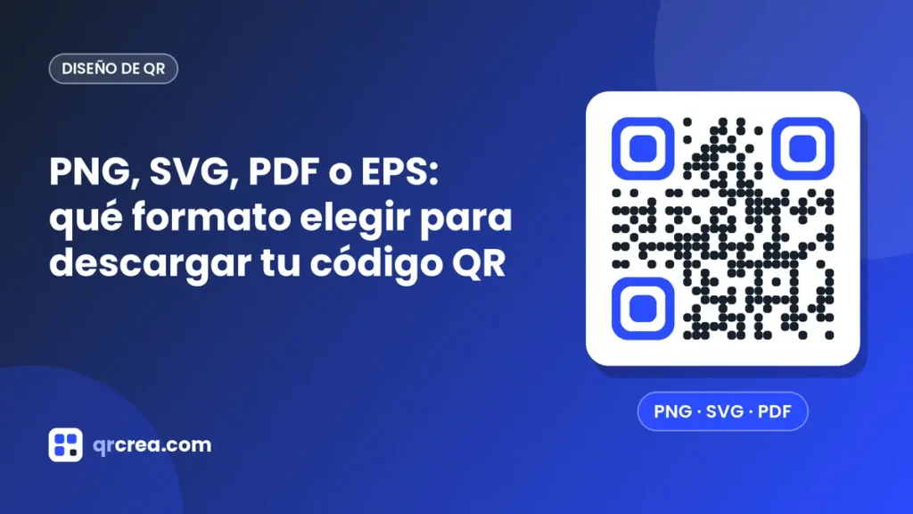 PNG, SVG, PDF ou EPS : quel format choisir pour télécharger votre code QR