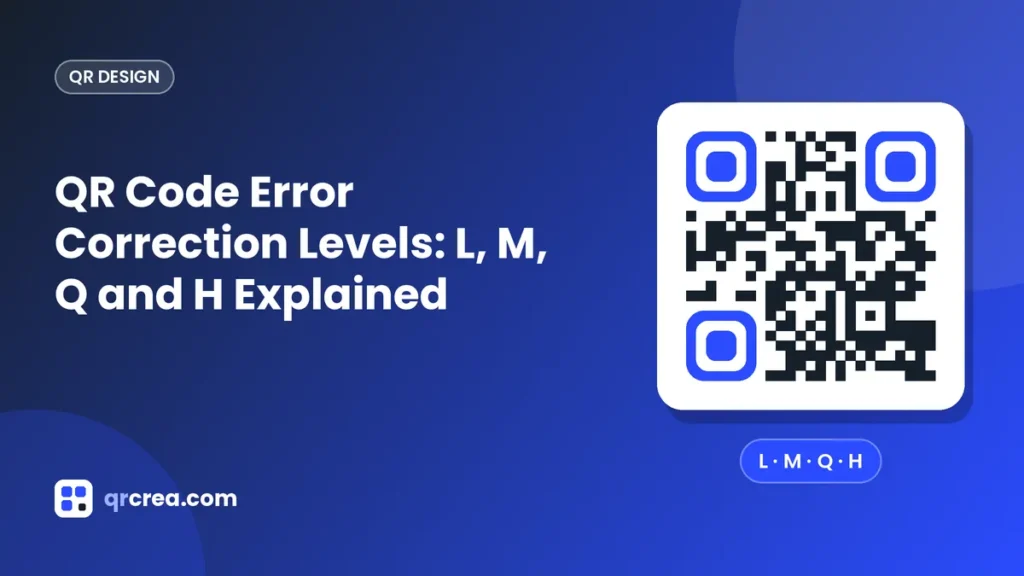 QR Code Error Correction Levels: L, M, Q and H Explained