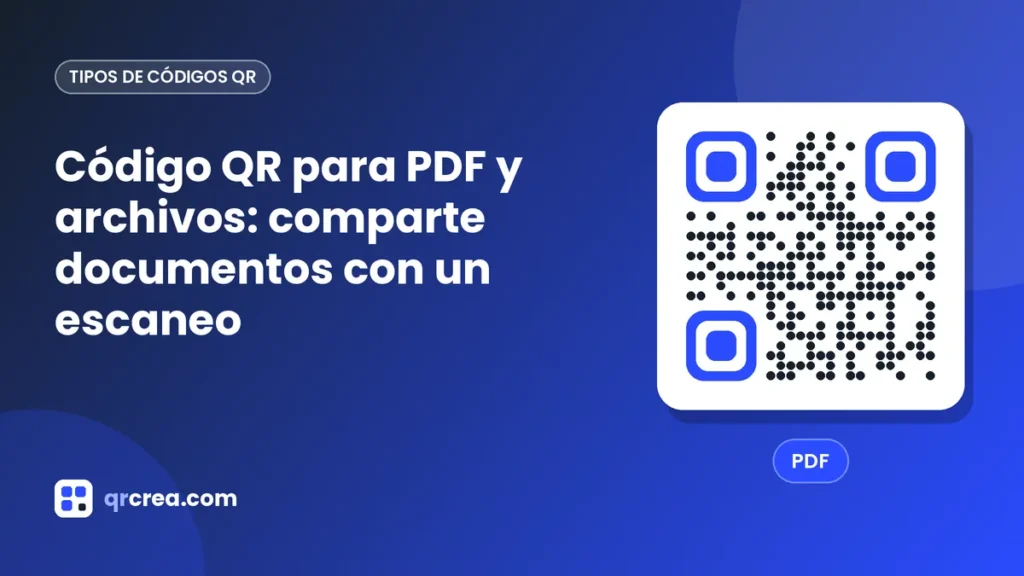 QR Code para PDF e arquivos: compartilhe documentos com uma leitura